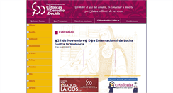 Desktop Screenshot of catolicasporelderechoadecidir.net